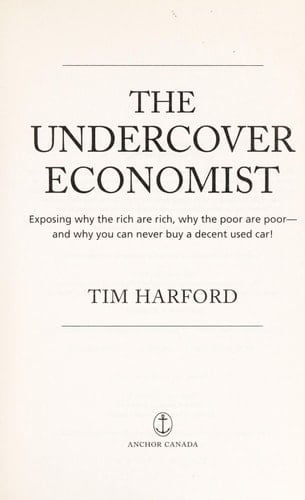 The Undercover Economist - Tim Harford · 2012