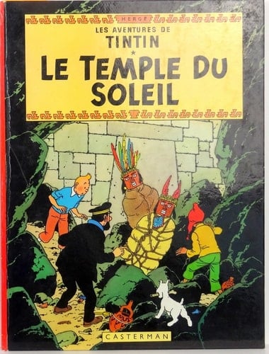 Le temple du soleil - Hergé · 1949