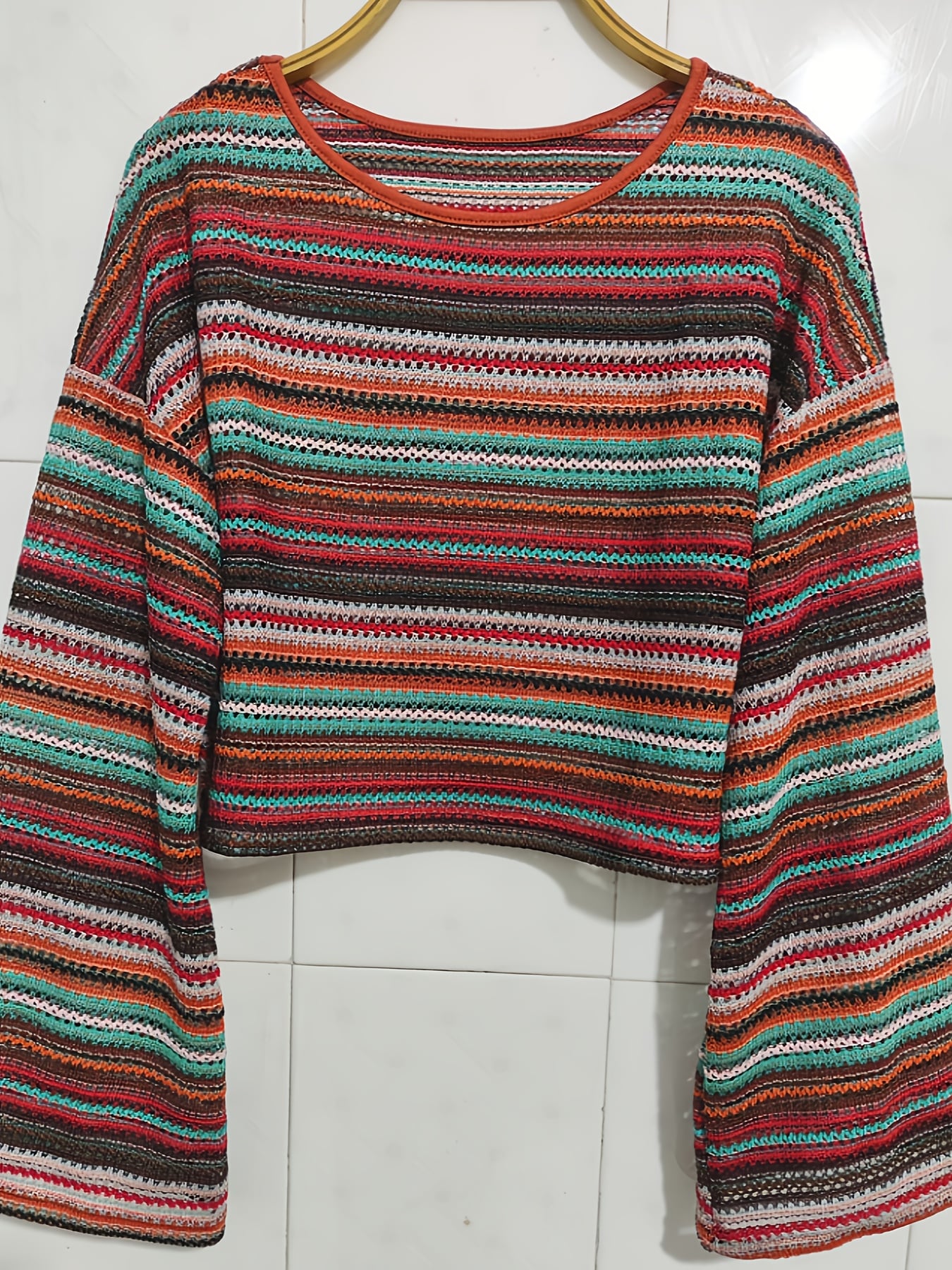 camiseta larga bohemia mujeres cuello pico - Temu Chile