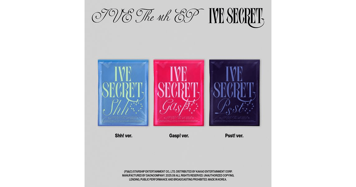IVE - IVE SECRET