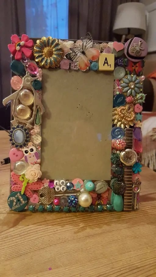 Button frame/Cuadro con botones