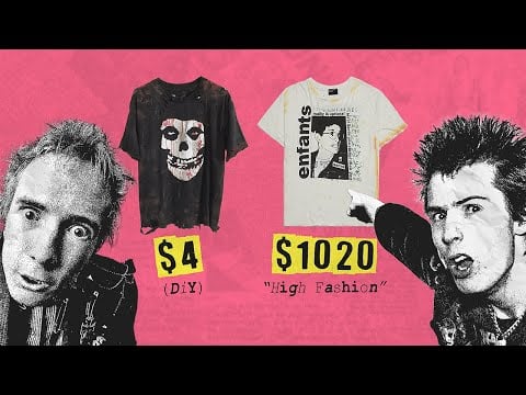 The Punk Fashion Paradox - wrong trousers