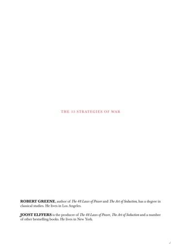 The 33 Strategies Of War - Robert Greene · 2010