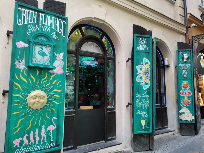 Green Flamingo Absinth Bar - Praga