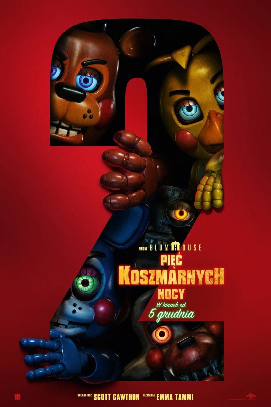 Pięć koszmarnych nocy 2 - 2025