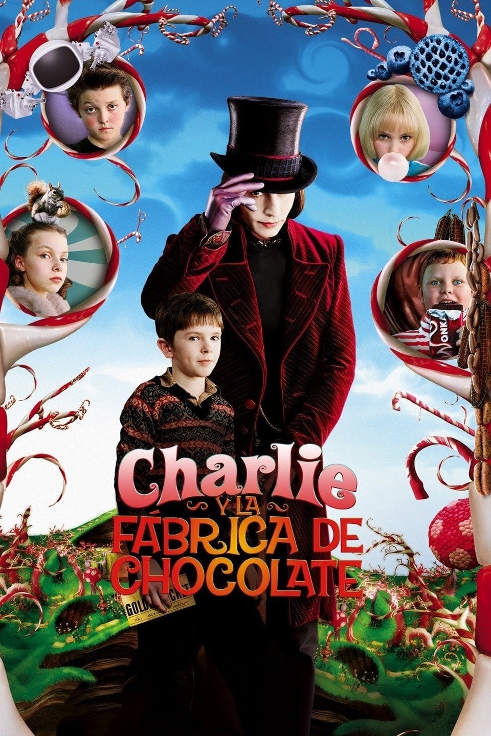 Charlie y La Fábrica de Chocolate - Tim Burton · 2005