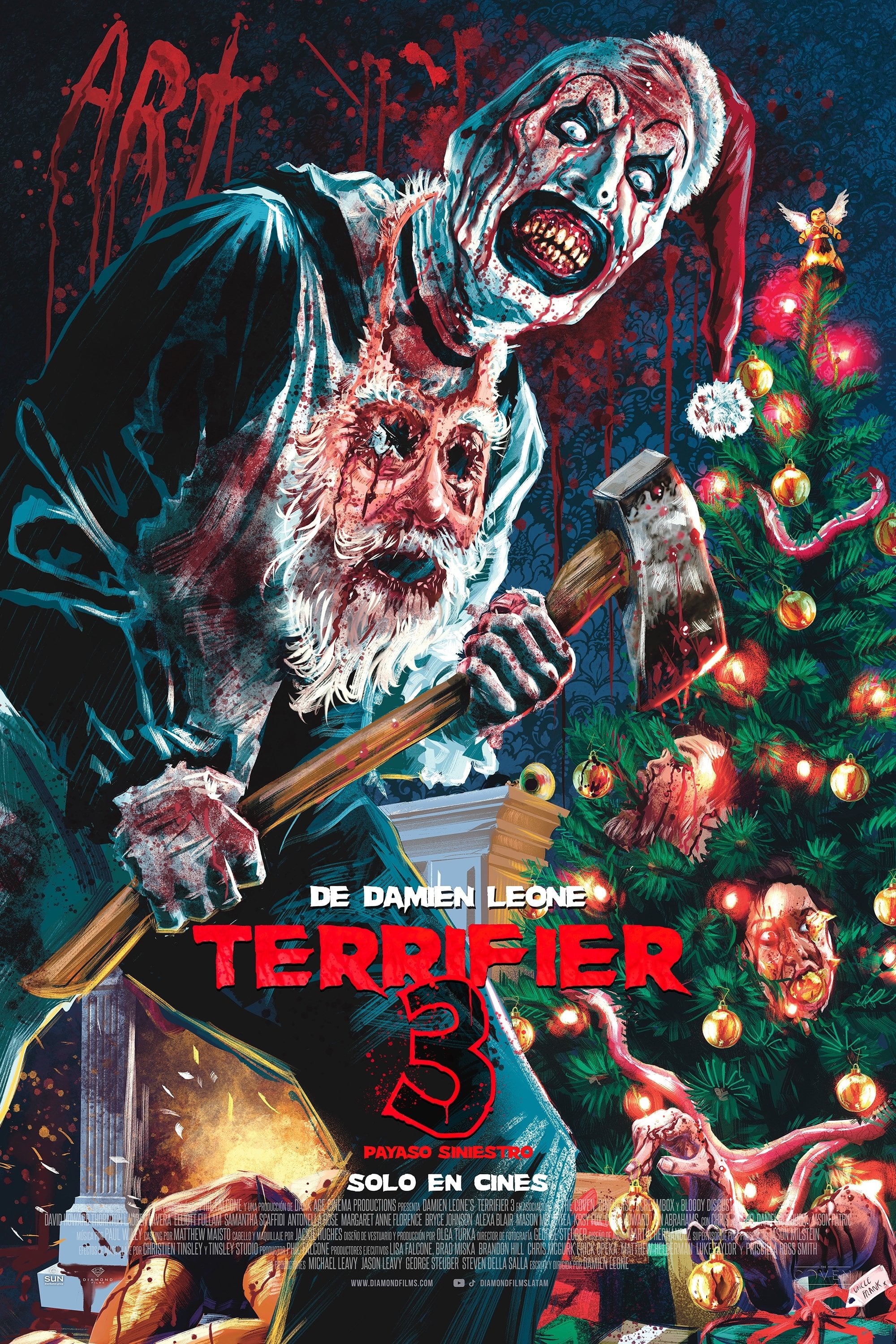 Terrifier 3: Payaso Siniestro - Damien Leone · 2024