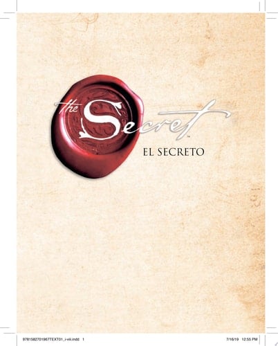 El Secreto (The Secret) - Rhonda Byrne 路 2007