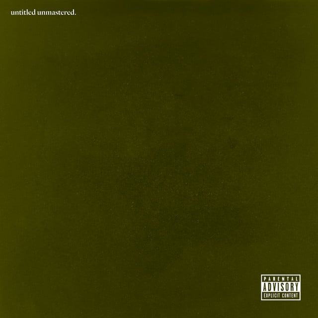 untitled unmastered. - Album · Kendrick Lamar