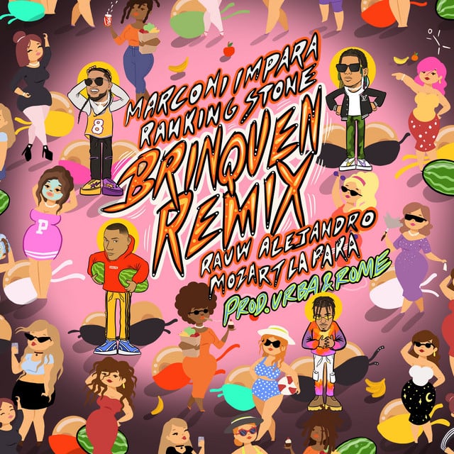 Brinquen - Remix - Marconi Impara, Rauw Alejandro, Mozart La Para, Ranking Stone