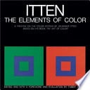 The Elements of Color - Johannes Itten • 1970