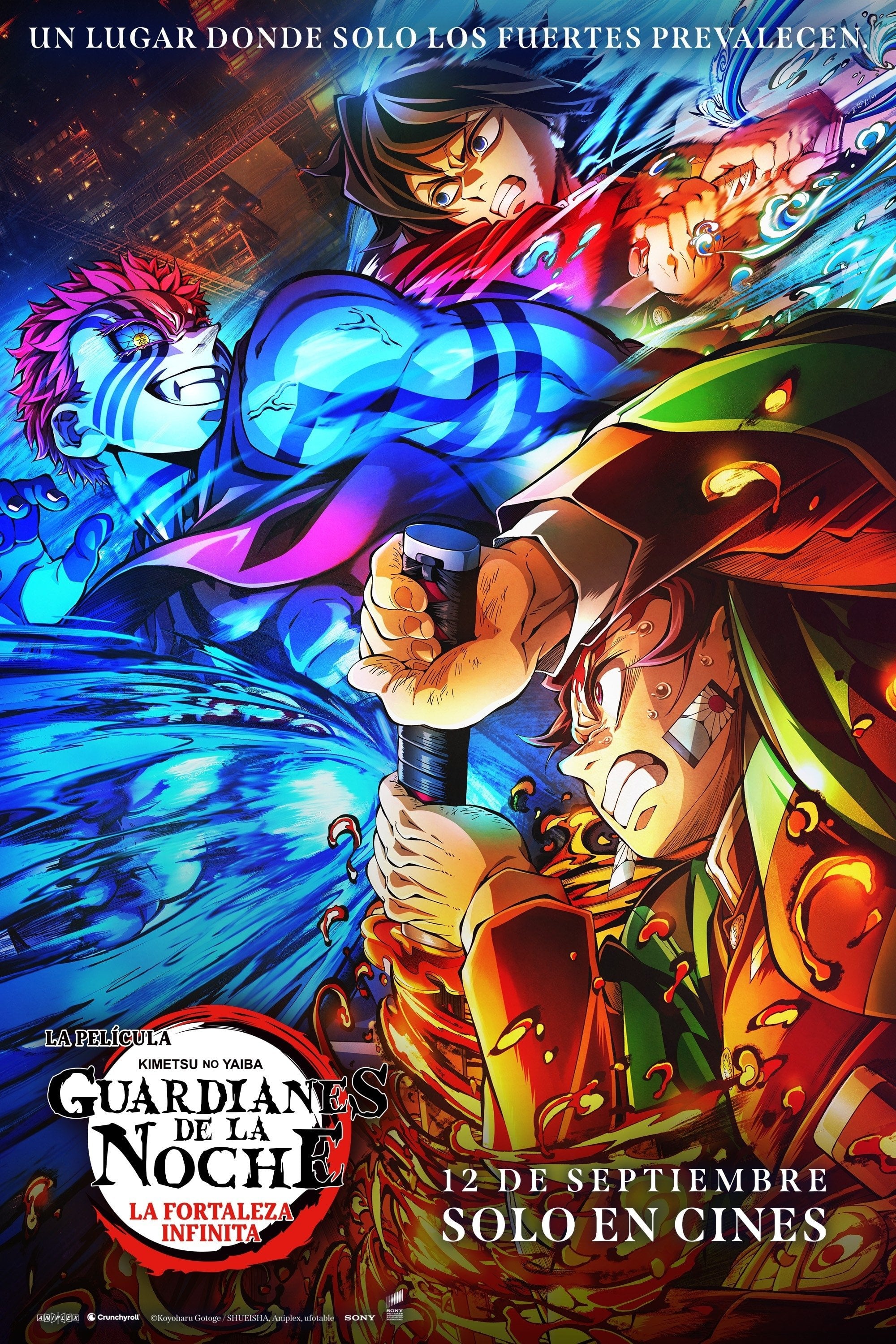 Guardianes de la noche: Kimetsu no Yaiba La fortaleza infinita - Haruo Sotozaki · 2025