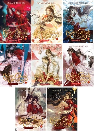 Heaven Official's Blessing: Tian Guan Ci Fu Novel Vol. 1-8 by Mo Xiang Tong Xiu - Mo Xiang Tong Xiu Β· 2023