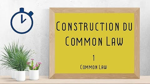 Le Common Law - Constance Monsieur - YouTube