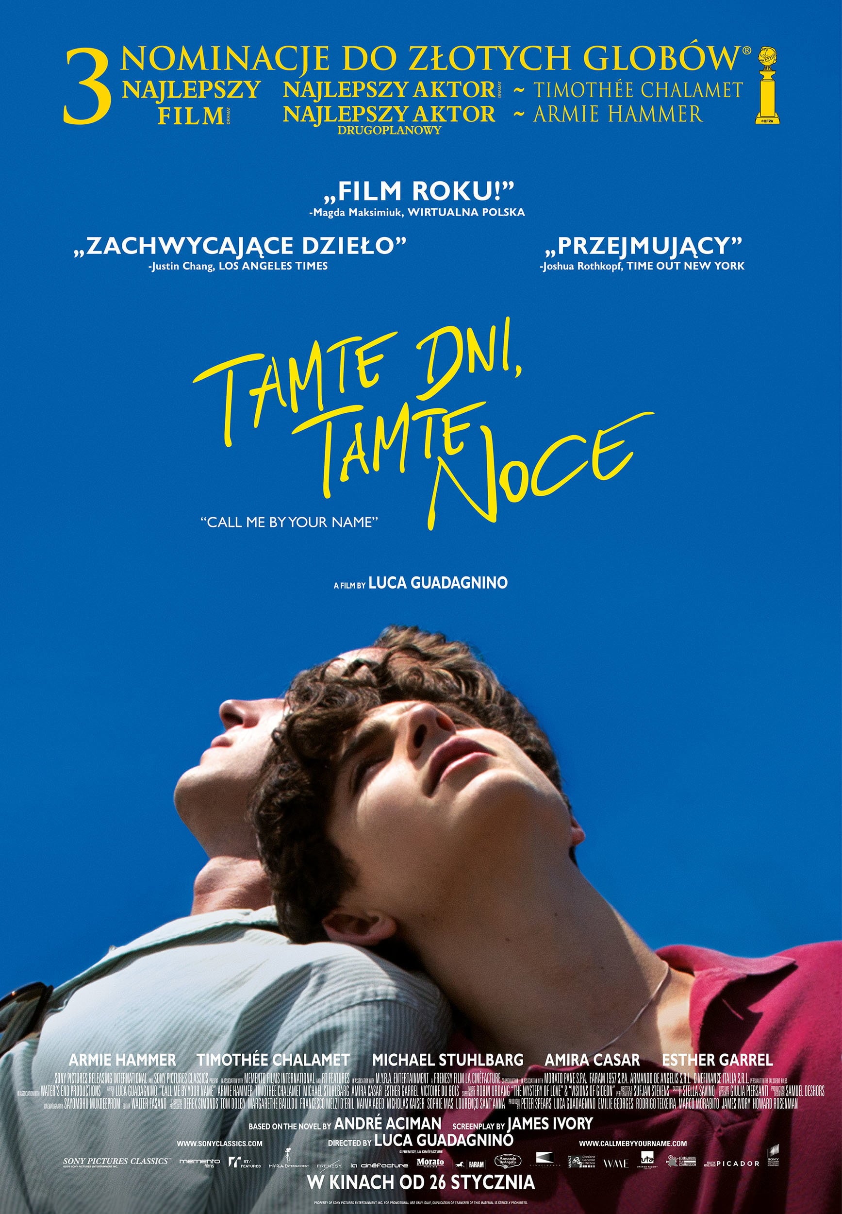 Tamte dni, tamte noce - Luca Guadagnino · 2017