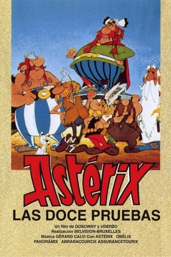 Las doce pruebas de Astérix - René Goscinny · 1976