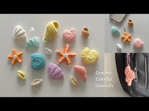 All the Seashells You’ll Ever Need in One Video 🐚🌊| I MADE THEM AS EASY AS POSSIBLE! - Chubby Cheeks