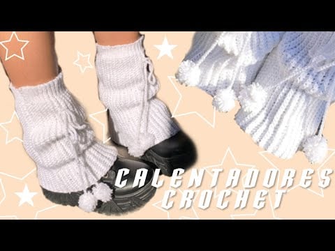 Calentadores crochet - Maryfeer