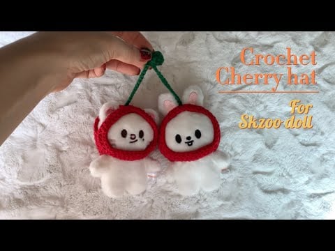 cherry bunch hat 🍒 - 지니엄마 Jinny Crafts