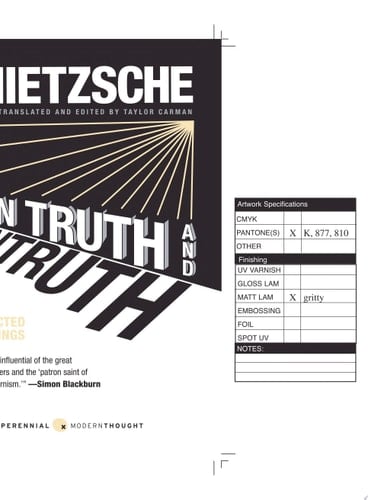 On Truth and Untruth Selected Writings - Friedrich Nietzsche · 2010