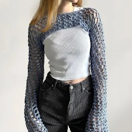 Crochet sleeves - yt: anna-greene