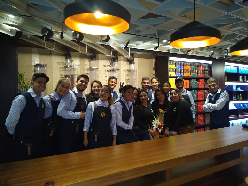 Cafetería Kaldi - Lindo y práctico para una buena charla , no es un sitio tranquilo