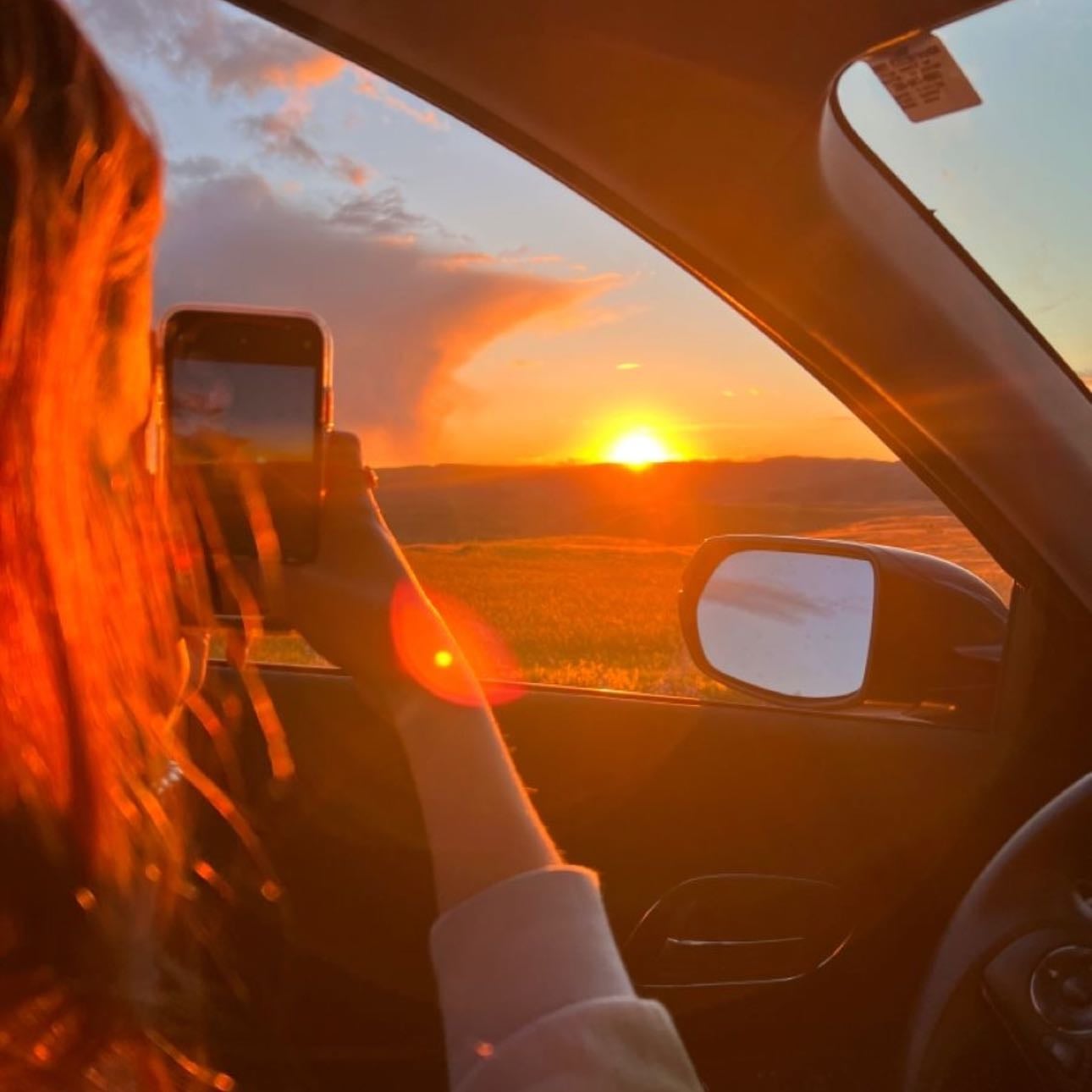 Watch the sunrise or sunset
