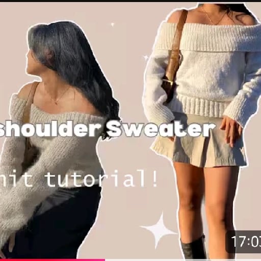 blusa sin hombros - tutorial: