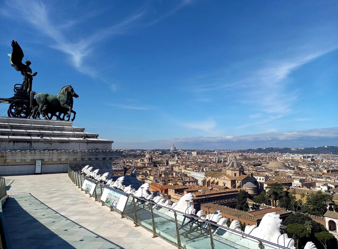 Terrazza delle Quadrighe - Rome