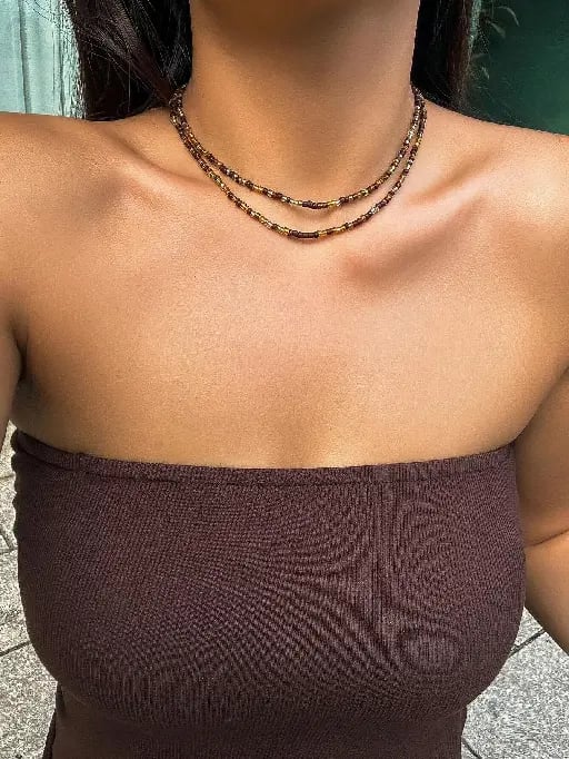 collar cuentas