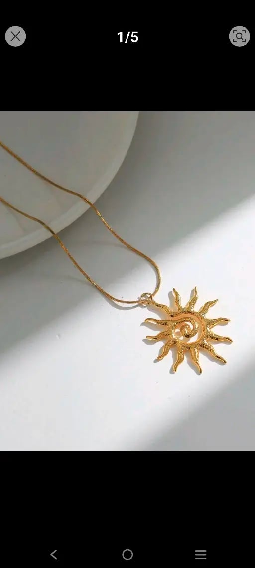 Mazuer Mazuer 1 pieza Collar colgante de sol vintage exagerado de alta gama color dorado, accesorio de moda para mujer, adecuado para citas, Día del Maestro, graduación, Halloween, regalos de Acción de Gracias, fiestas, ir al trabajo, vacaciones
He descubierto los artículos más increíbles en SHEIN.com, ¡ve y echa un vistazo!
http://api-shein.shein.com/h5/sharejump/appjump?link=lp6juSh4e3h_8&localcountry=ES&url_from=GM74033629289