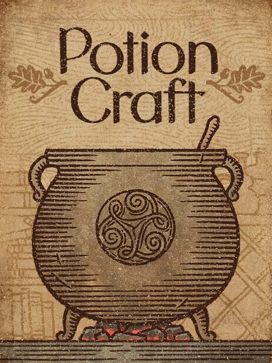 Potion Craft - A stunning, medieval-manuscript styled simulator that turns alchemy into a pure visual physics and map-routing puzzle. You do not select recipes from a drop-down menu, instead, you manually grind ingredients in a mortar and pestle and stir them into a cauldron, which physically moves a marker across an abstract "Alchemy Map." You must carefully manage heat loops, track molecular affinities, and document your custom recipes in a grand grimoire to serve specific town grievances.