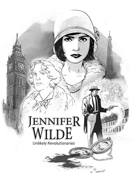 Jennifer Wilde: Unlikely Revolutionaries - Set during the turbulent post-WWI era of 1921, this narrative point-and-click adventure moves across France, England, and Ireland. You play as Jennifer Chevalier, a young French artist investigating her father’s murder with the help of the ghost of Oscar Wilde. The investigation plunges you directly into real-world historical conflicts, forcing you to navigate secret government agencies, British military spy networks (SIS), and the active cells of the Irish Republican Army (IRA) during a historic revolution against imperial rule.