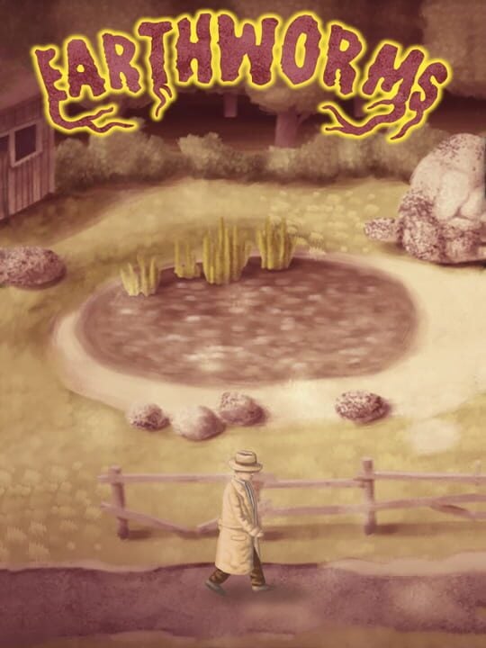 EarthWorms - A surreal, abstract point-and-click mystery game about a private investigator who experiences intense psychic visions. The game features an interactive vision ledger. You are sent to a small, suspicious island community to track down a missing girl, and your notebook acts as a psychic archive, logging cryptic visual clues and environmental anomalies that you must systematically cross-reference to untangle an unexpected science-fantasy conspiracy growing out of the earth.
