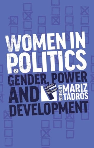 Women in Politics Gender, Power and Development - Mariz Tadros · 2014