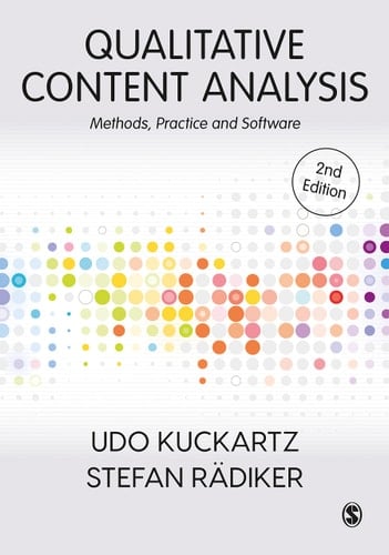 Qualitative Content Analysis Methods, Practice and Software - Udo Kuckartz · 2023