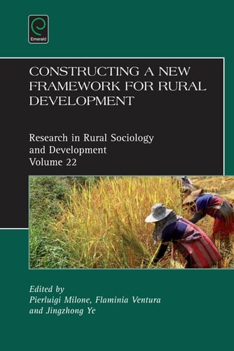 Constructing a new framework for rural development - Pierluigi Milone · 2015