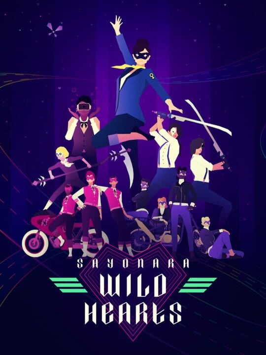 Sayonara Wild Hearts - iOS · Mac · Nintendo Switch · PC (Microsoft Windows) · PlayStation 4 · Xbox One