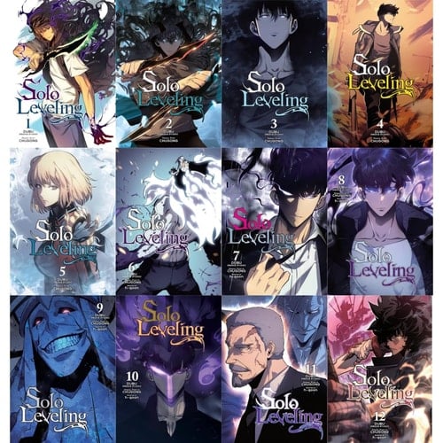 Solo Leveling Volumes 1-12 | Complete Manga Series Set by Chugong | 12 Book Collection - Chu Gong · 2025