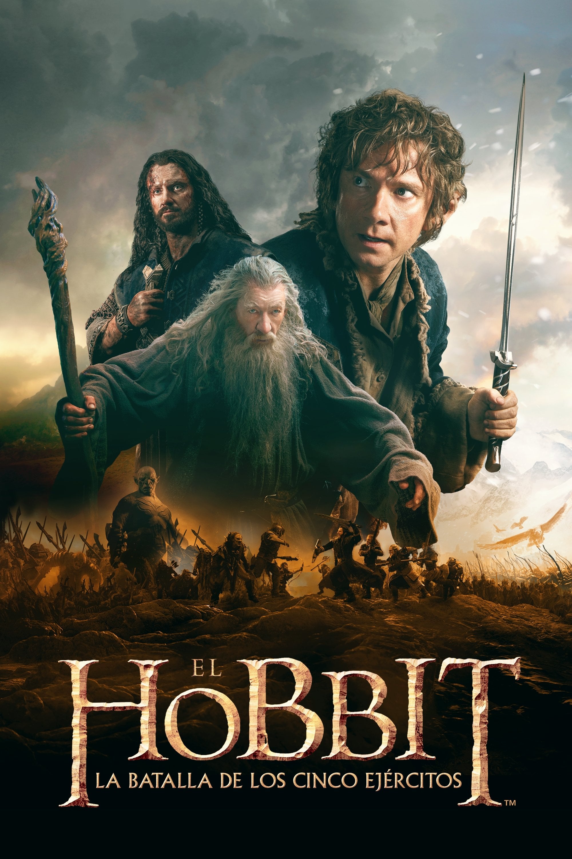 El hobbit: La batalla de los cinco ejércitos - Peter Jackson · 2014