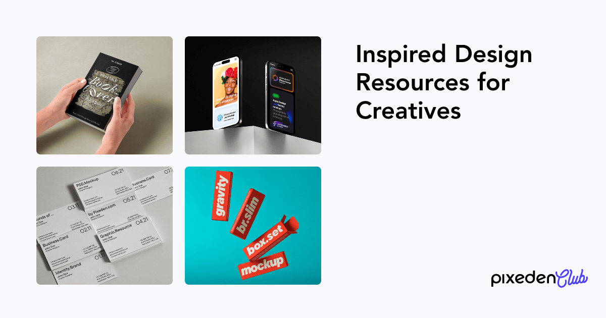 Inspired Design Resources for Creatives | Pixeden Club