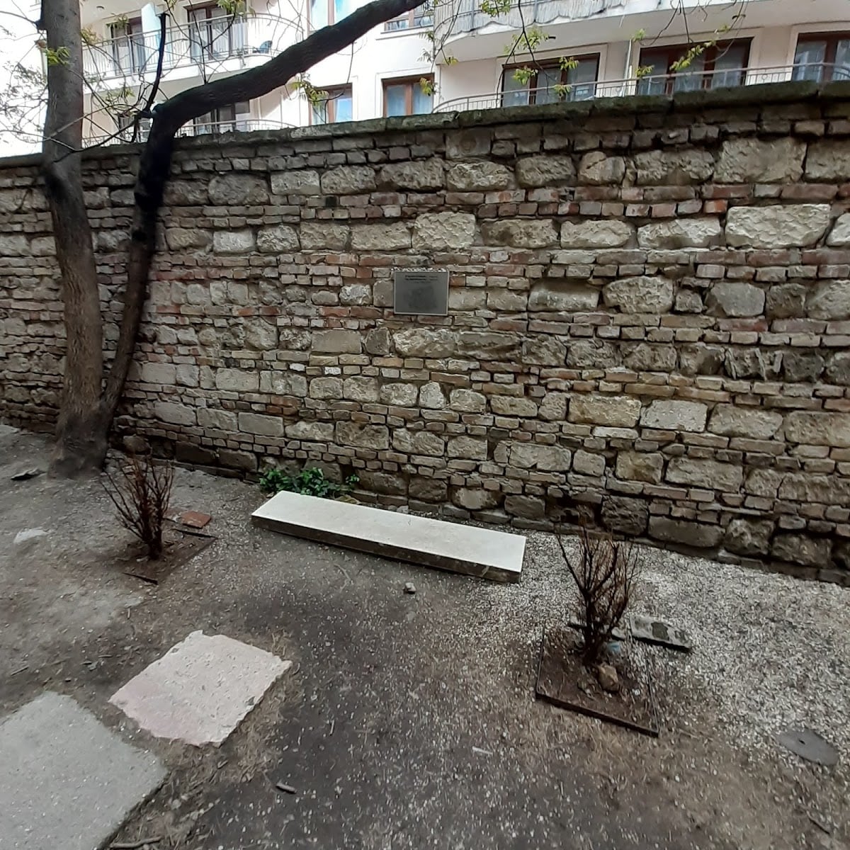 Fragmento de muro del Guetto judío