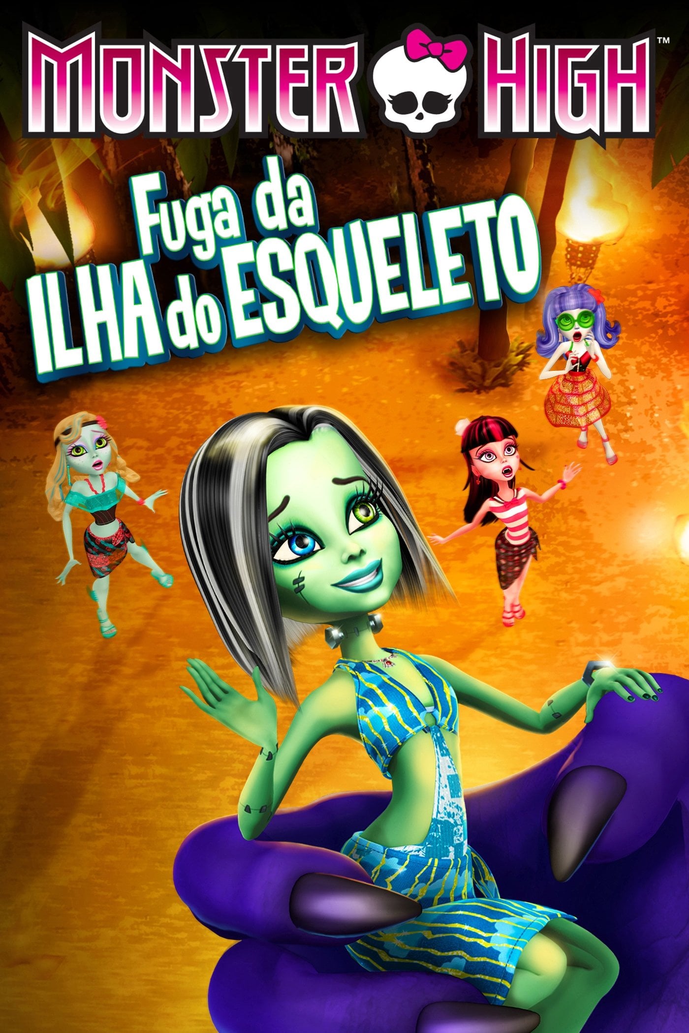 Monster High: Fuga da Ilha do Esqueleto - Steve Ball · 2012