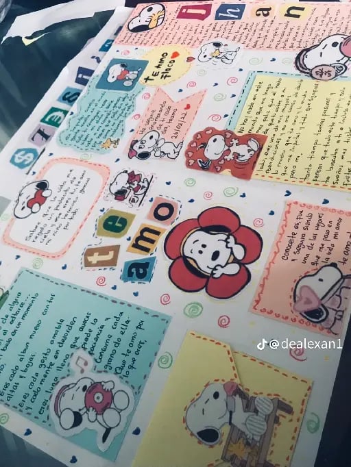 TikTok - Make Your Day - Una cartita con temática de algún personaje que le guste siempre será lo más precioso, le encantará a tu persona especial.🩷