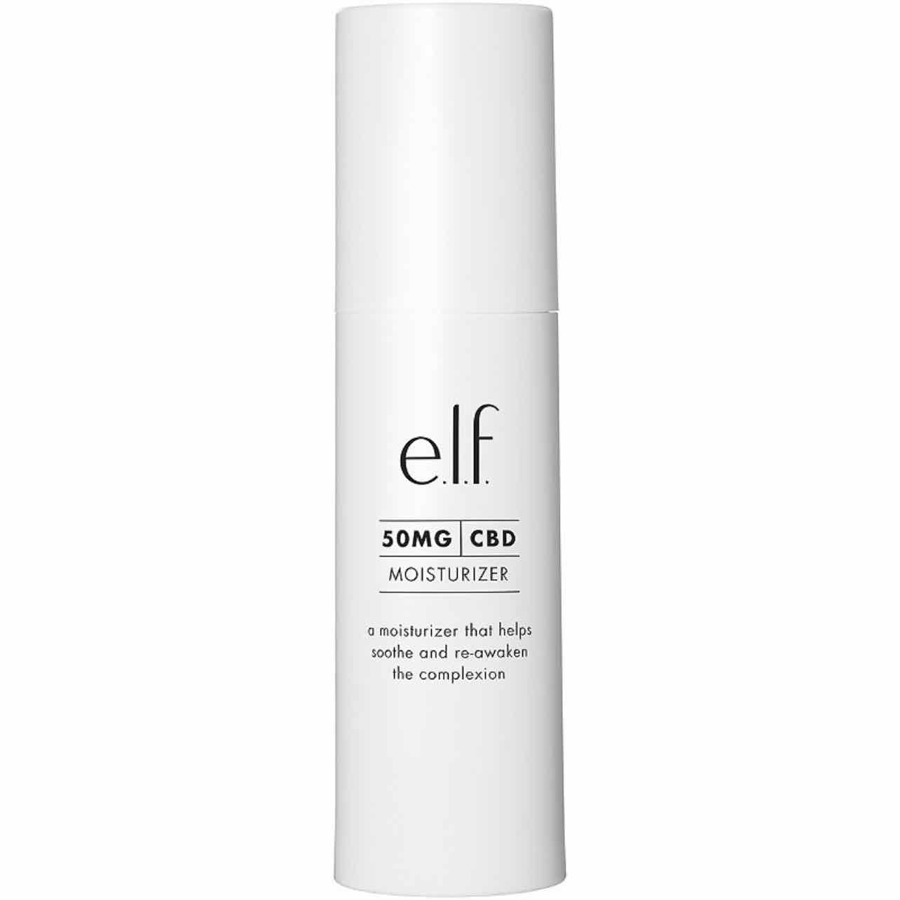 e.l.f CBD Moisturizer - First step is always a good moisturizer to keep your skin hydrated and healthy!