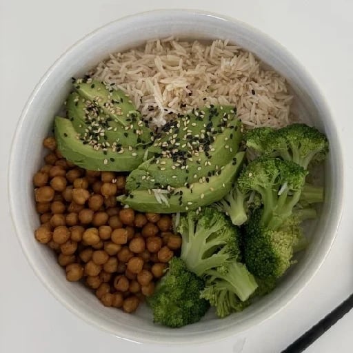 Lunch Bowl - Agregados: Arroz, garbanzos y verduras