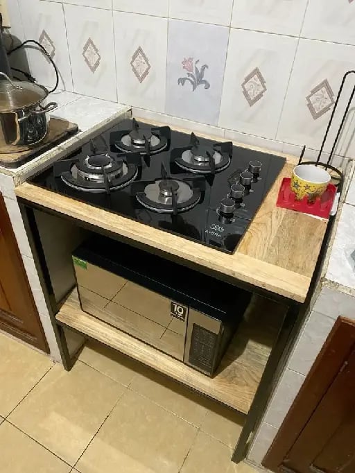 Anafe - Con mueble,para gas o horno