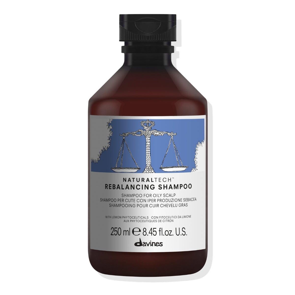 Shampoo Antigrasa Rebalancing Naturaltech Davines - Pichara