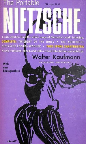 The Portable Nietzsche - Friedrich Nietzsche · 1959
