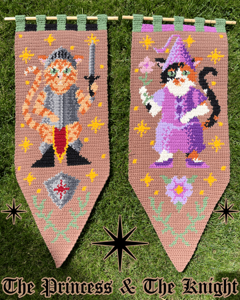 The Princess & The Knight Banners - TeethThief 's Ko-fi Shop